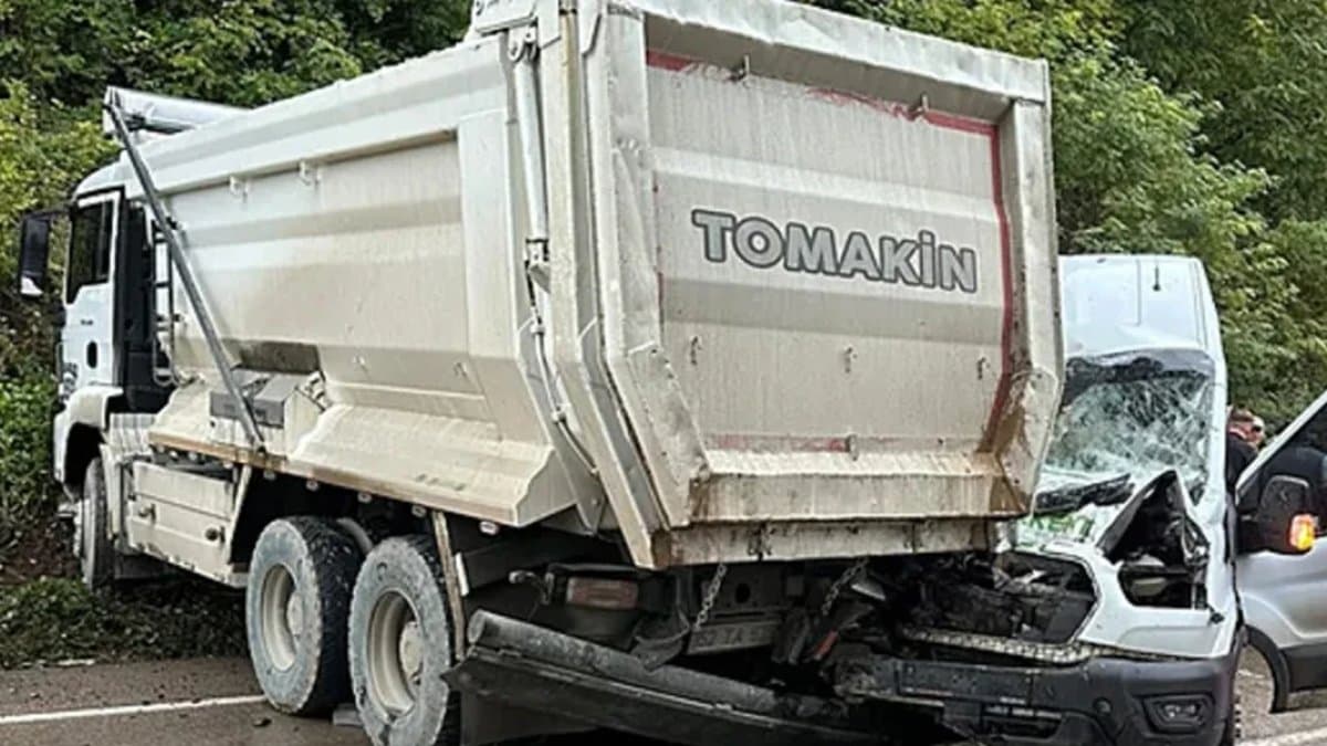 Ordu'da feci kaza: 1 ölü, 23 yaralı