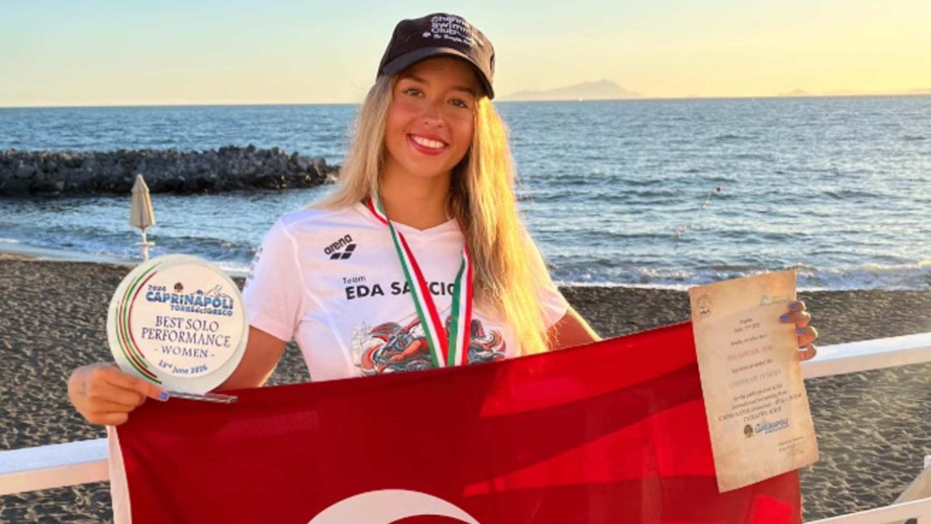 Eda Savcıgil, Catalina Kanalı’nı kaç saatte ve hangi rekorlarla geçti?