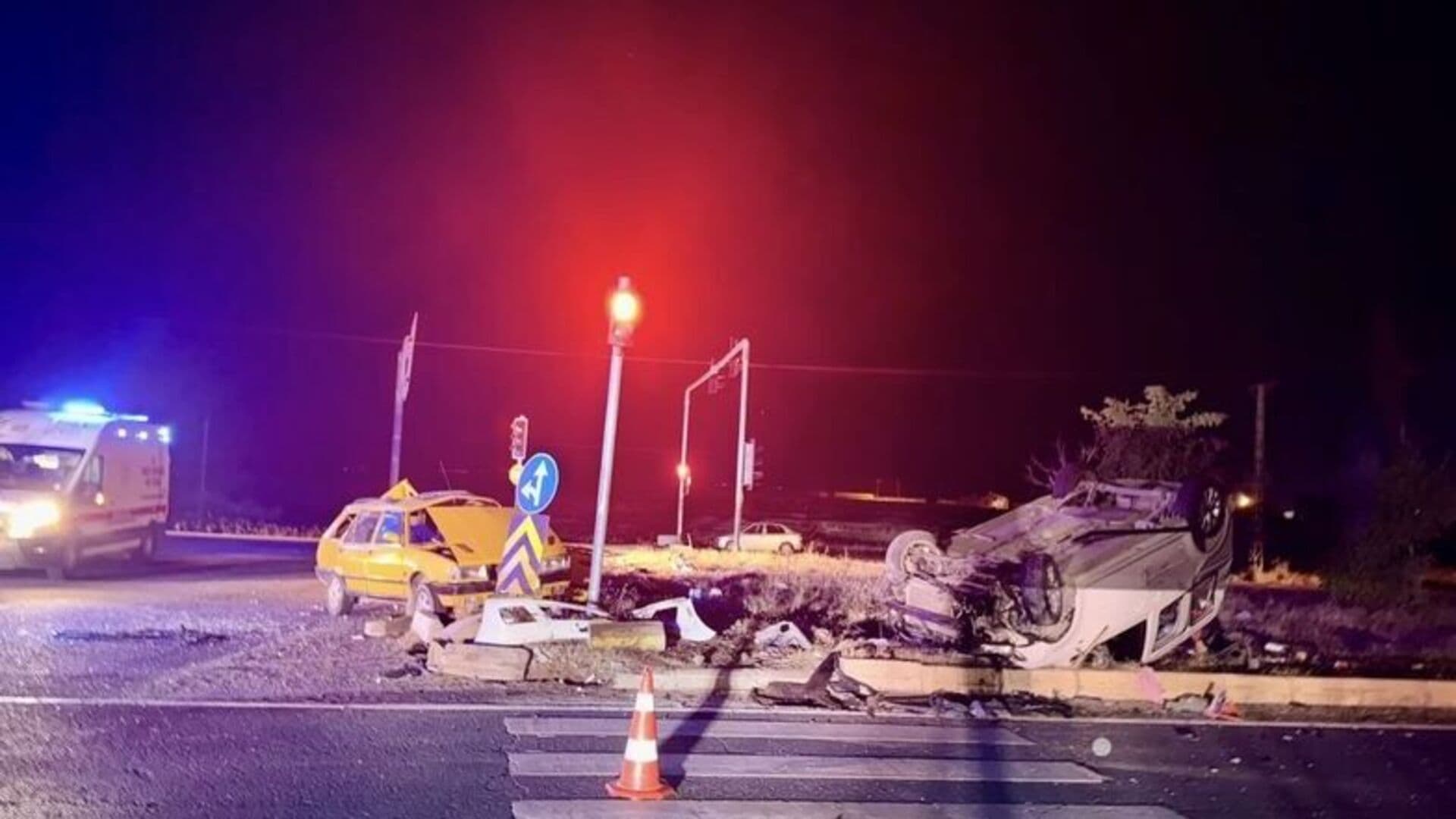 Adıyaman’da kazada 7 kişi yaralandı: 3 kişinin durumu ağır