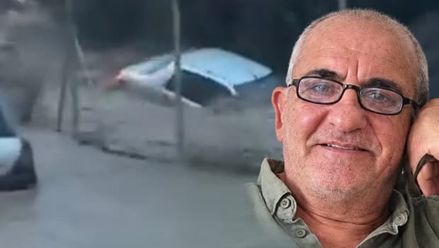 Sarıyer'deki sel felaketinden yürek yakan yeni görüntüler: İçinde adam var