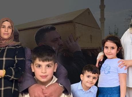 İki anne ve dört çocuk son yolculuğuna uğurlandı! Mardin’de yürek yakan veda
