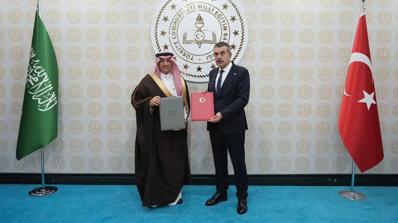 Türkiye ile Suudi Arabistan arasında eğitim alanında iş birliği anlaşması imzalandı