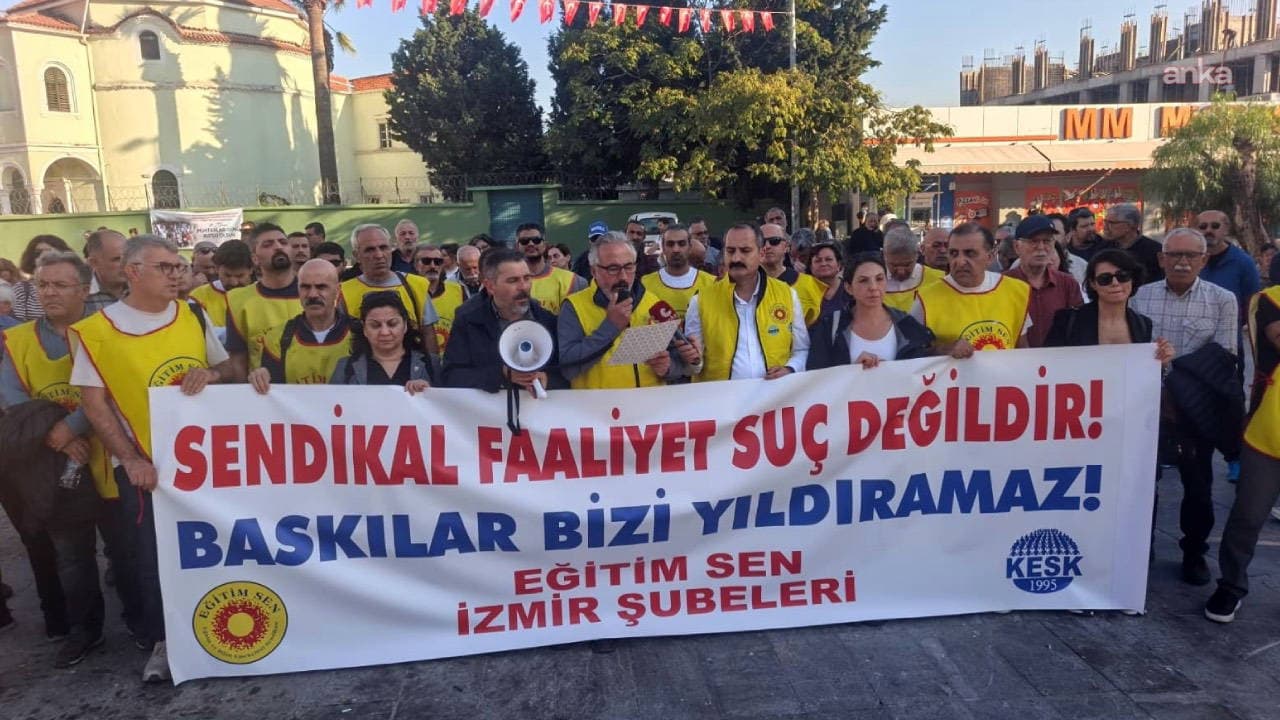 Eğitim-Sen'den Gözaltılara Tepki: ‘Sendikal faaliyetimizin engellenmesidir’
