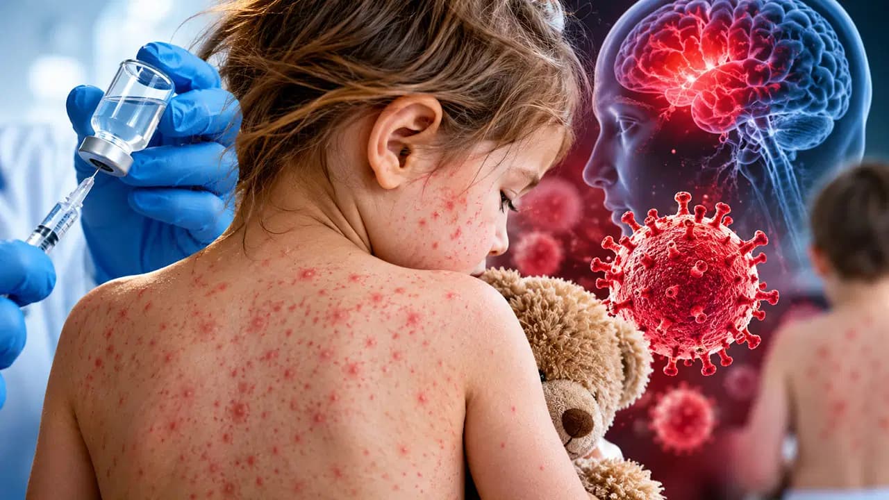 Kızamık beyin hasarına neden olur mu? Uzmanından SSPE uyarısı