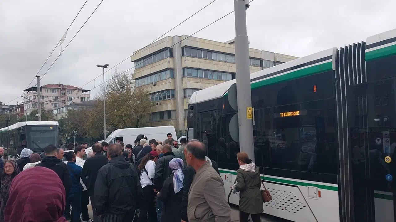 Kocaeli'nde tramvay kazası: 71 yaşındaki kadın hayatını kaybetti