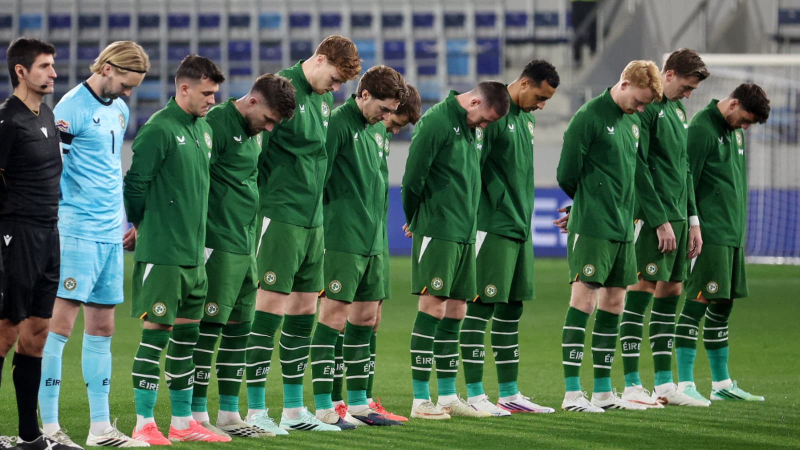 İrlanda futbolcuları İsrail maçında Gazze protestosunu nasıl sürdürdü?