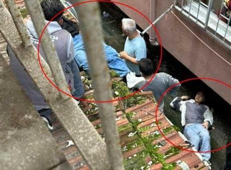 Çarşafı birbirine bağlayıp kaçmak istediler, 3'üncü kattan düştüler