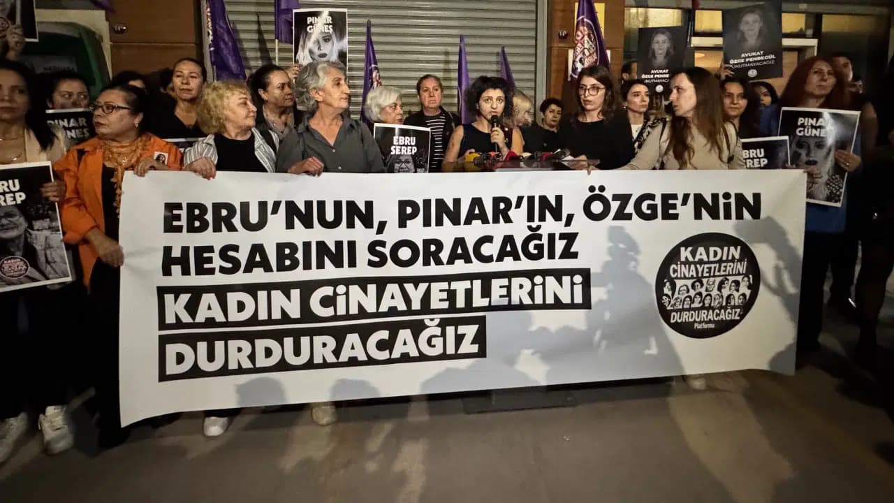 10 günde 3 kadın cinayeti… İzmir'de kadınlar sokağa çıktı