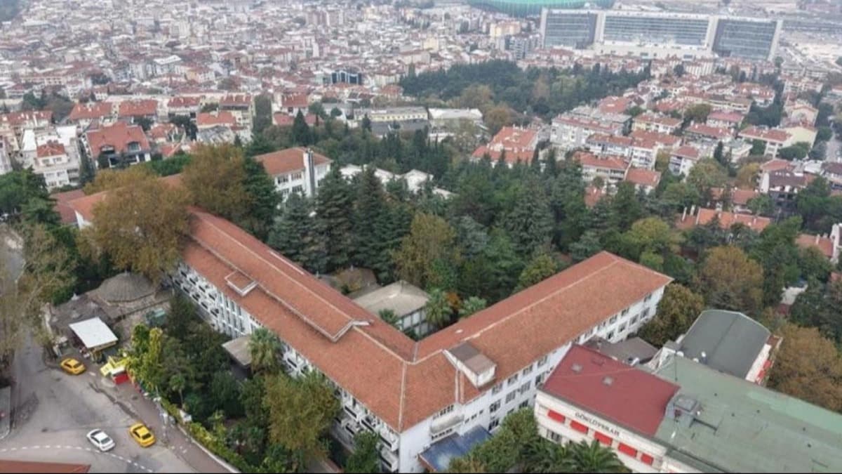 723 senelik kaplıcalı hastaneye göz diktiler