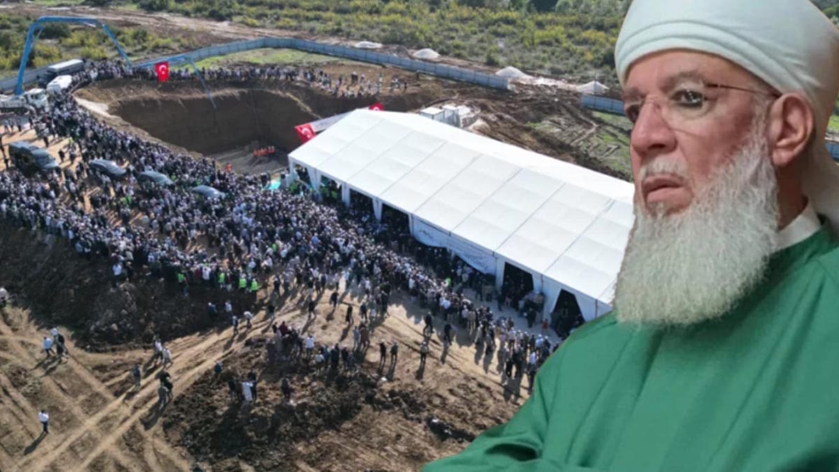 Menzil'den gövde gösterisi gibi temel atma töreni
